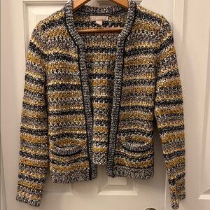 Banana Republic Chartreuse Sweater Jacket